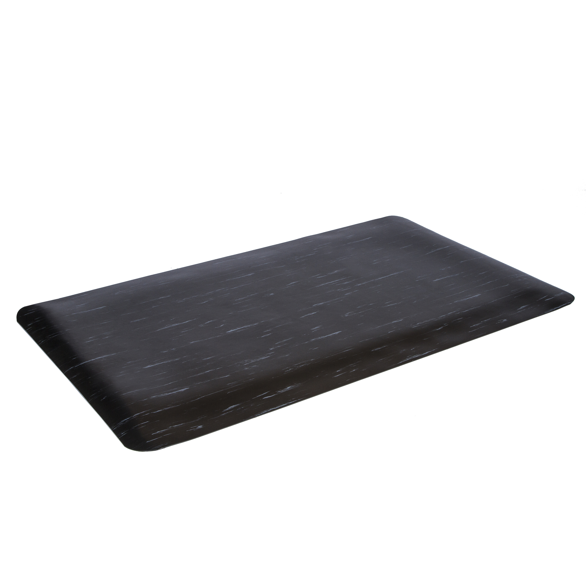Crown Matting Technologies, Workers-Delight Spiffy Vinyl 2ft.x3ft. Black, Width 24 in, Length 36 in, Thickness 5/8 in, Model# WV 1223BK